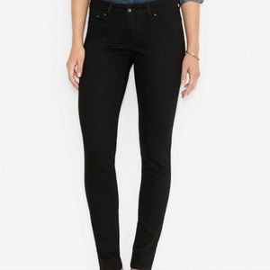 Levi’s Women’s Bold Curve Skinny Jeans Black Sz 28